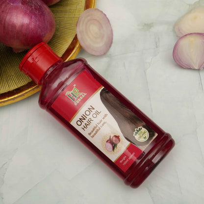 HR Onion Hair Oil - HR Herbals